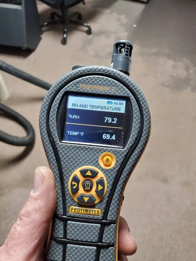 Moisture meter humidity assessment for Fire & Smoke Damage Restoration in Lincolnia